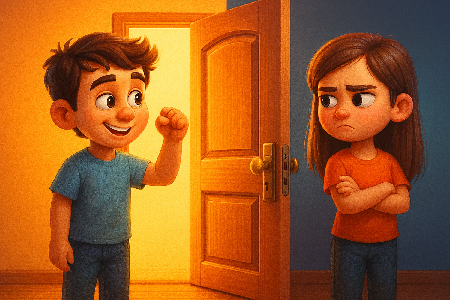 Porta aberta ou porta fechada?